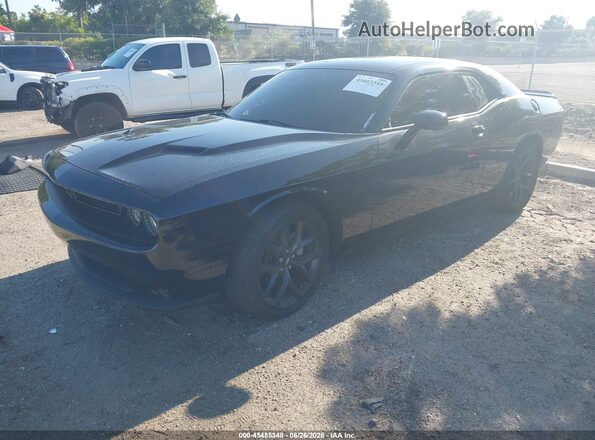 2C3CDZAG0NH128232 2022 DODGE CHALLENGER Black Przód lewy