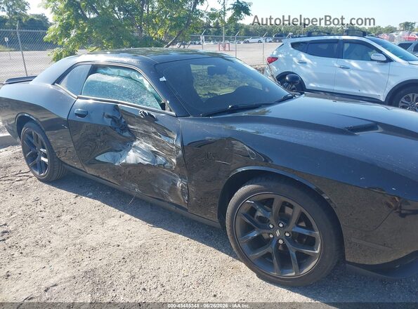 2C3CDZAG0NH128232 2022 DODGE CHALLENGER Black Widok z przodu