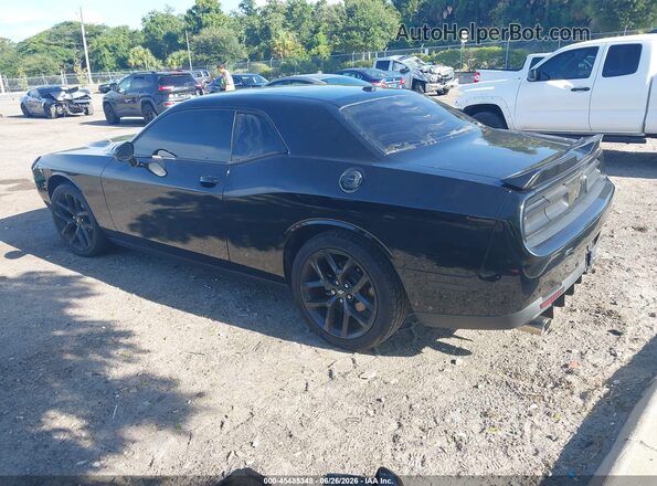 2C3CDZAG0NH128232 2022 DODGE CHALLENGER Black Tył lewy