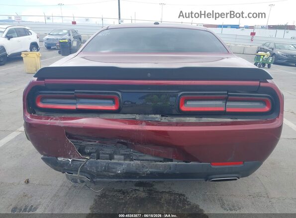 2C3CDZAG0PH637921 2023 DODGE CHALLENGER Burgundy 