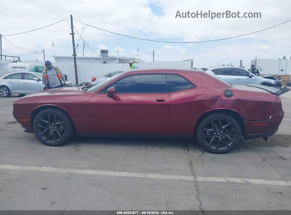 2C3CDZAG0PH637921 2023 DODGE CHALLENGER Burgundy Панорамний вид салону 360°