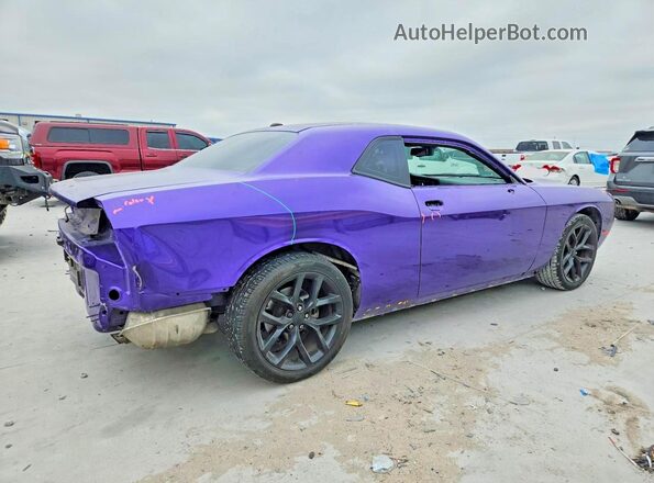 2C3CDZAG0PH652774 2023 DODGE CHALLENGER Purple Tył prawy