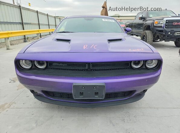 2C3CDZAG0PH652774 2023 DODGE CHALLENGER Purple Widok z przodu