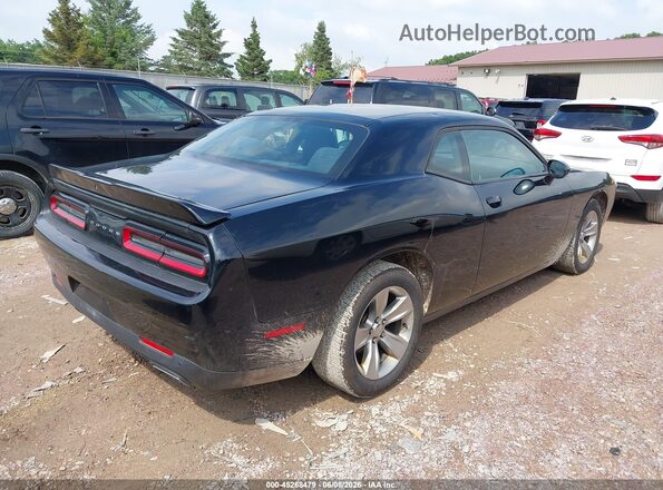 2C3CDZAG1GH353827 2016 DODGE CHALLENGER Black Tył prawy