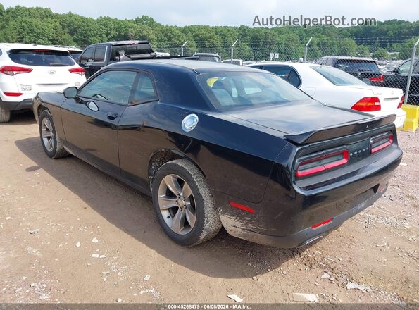 2C3CDZAG1GH353827 2016 DODGE CHALLENGER Black Tył lewy