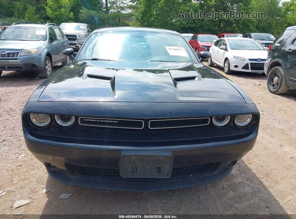2C3CDZAG1GH353827 2016 DODGE CHALLENGER Black Widok zestawu wskaźników