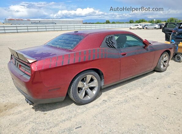 2C3CDZAG1JH171777 2018 DODGE CHALLENGER Red Rear right
