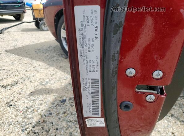 2C3CDZAG1JH171777 2018 DODGE CHALLENGER Red Engine compartment view