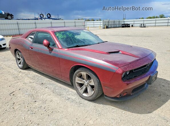2C3CDZAG1JH171777 2018 DODGE CHALLENGER Red Front right