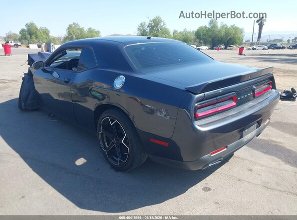 2C3CDZAG1JH245876 2018 DODGE CHALLENGER Black Задня ліва чверть