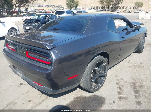 2C3CDZAG1JH245876 2018 DODGE CHALLENGER Black Задня права чверть