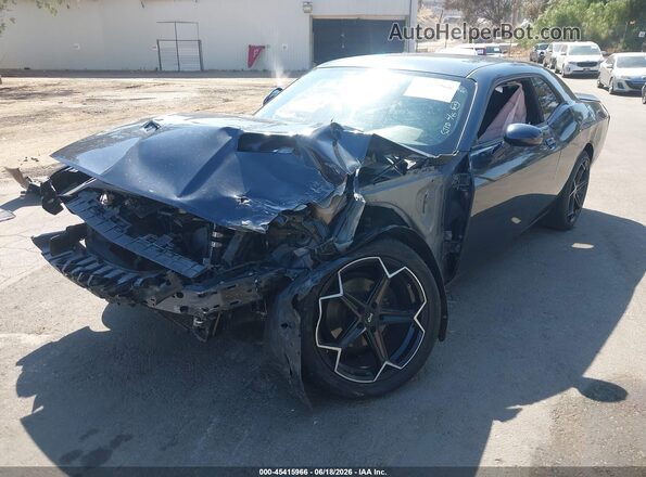 2C3CDZAG1JH245876 2018 DODGE CHALLENGER Black Передня ліва чверть