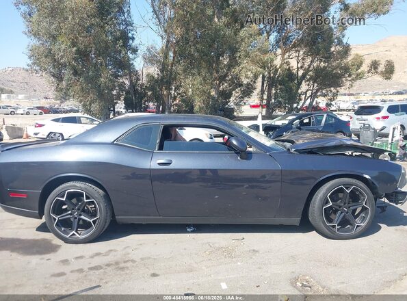 2C3CDZAG1JH245876 2018 DODGE CHALLENGER Black Вид щитка приладів
