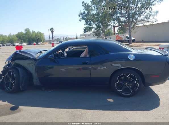 2C3CDZAG1JH245876 2018 DODGE CHALLENGER Black Вид задньої частини салону