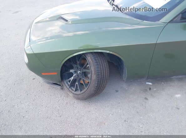 2C3CDZAG1JH305929 2018 DODGE CHALLENGER Green Vista frontal