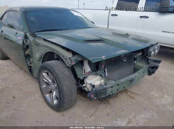 2C3CDZAG1KH571453 2019 DODGE CHALLENGER Green Widok z przodu