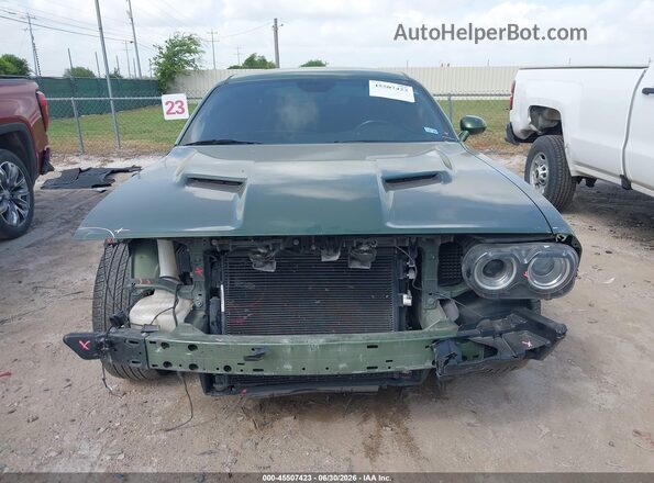 2C3CDZAG1KH571453 2019 DODGE CHALLENGER Green Widok wnętrza z tyłu