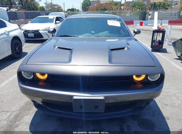 2C3CDZAG1KH574420 2019 DODGE CHALLENGER Gray Вид задньої частини салону