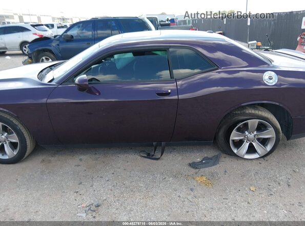 2C3CDZAG1LH206630 2020 DODGE CHALLENGER Фиолетовый Панорамный вид салона 360°