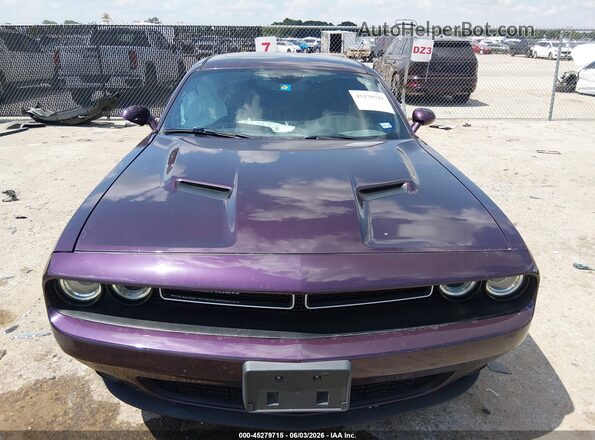 2C3CDZAG1LH206630 2020 DODGE CHALLENGER Фиолетовый Вид щитка приборов