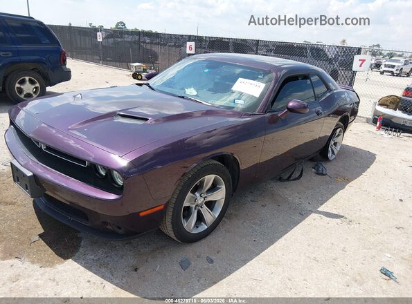 2C3CDZAG1LH206630 2020 DODGE CHALLENGER Фиолетовый Передняя левая четверть