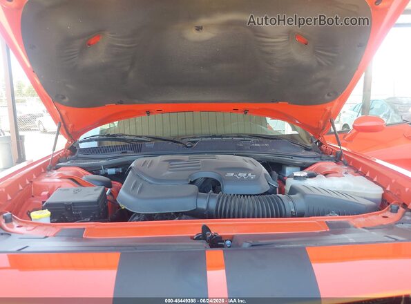 2C3CDZAG1LH254189 2020 DODGE CHALLENGER Orange Widok z tyłu