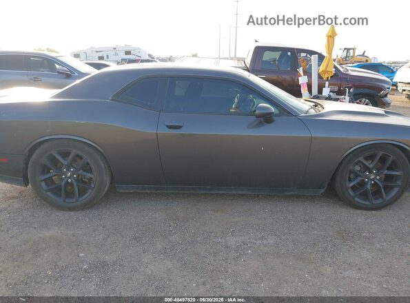 2C3CDZAG1MH514284 2021 DODGE CHALLENGER Серый Вид задней части салона