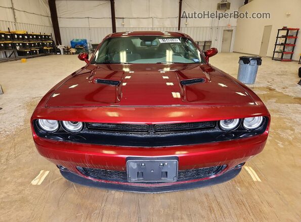 2C3CDZAG1MH560598 2021 DODGE CHALLENGER Burgundy Widok z przodu
