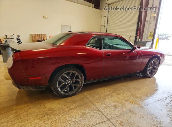 2C3CDZAG1MH560598 2021 DODGE CHALLENGER Burgundy Tył prawy