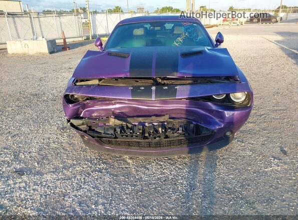 2C3CDZAG2GH153815 2016 DODGE CHALLENGER Purple Вид спереду