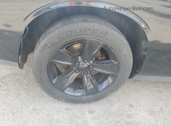 2C3CDZAG2GH191853 2016 DODGE CHALLENGER Black VIN կոդի պիտակի տեսք