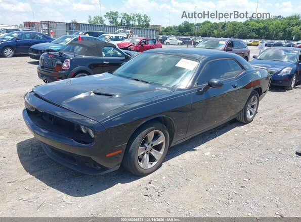2C3CDZAG2GH300070 2016 DODGE CHALLENGER Black Front left