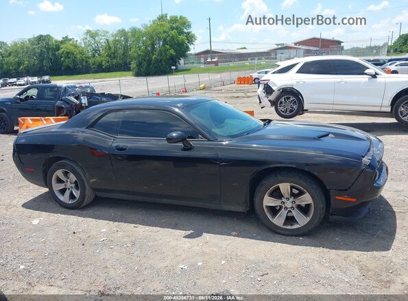 2C3CDZAG2GH300070 2016 DODGE CHALLENGER Black Rear interior view