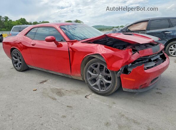 2C3CDZAG2HH572992 2017 DODGE CHALLENGER Red Przód prawy