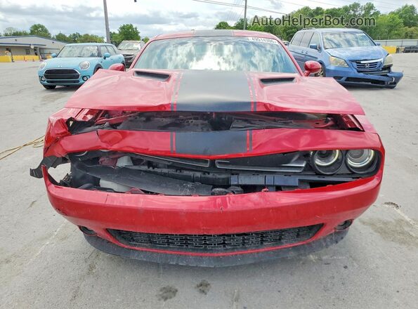 2C3CDZAG2HH572992 2017 DODGE CHALLENGER Red Widok z przodu