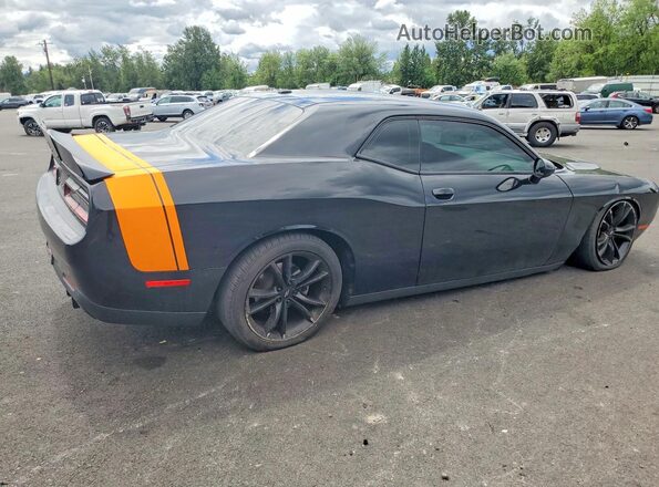 2C3CDZAG2HH607059 2017 DODGE CHALLENGER Черный Задняя правая четверть