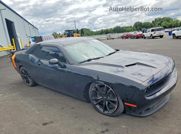 2C3CDZAG2HH607059 2017 DODGE CHALLENGER Черный Передняя правая четверть