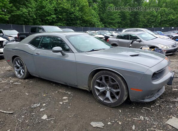 2C3CDZAG2JH152963 2018 DODGE CHALLENGER Gray Przód prawy