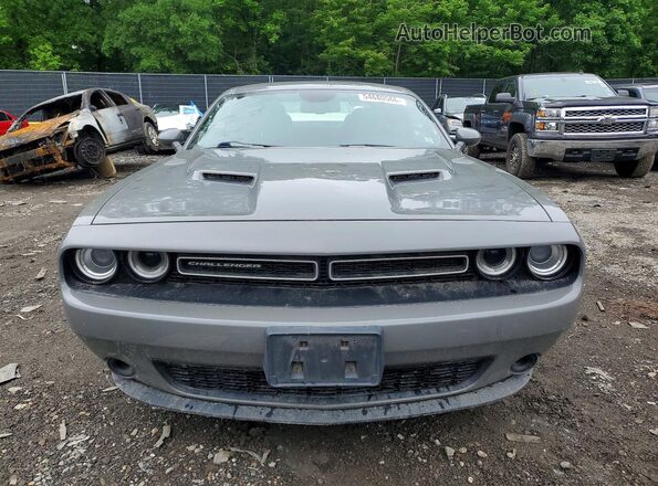 2C3CDZAG2JH152963 2018 DODGE CHALLENGER Gray Widok z przodu