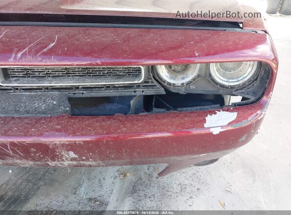 2C3CDZAG2JH327695 2018 DODGE CHALLENGER Maroon 