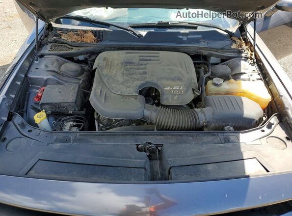 2C3CDZAG2KH616433 2019 DODGE CHALLENGER Gray Vista interior trasera