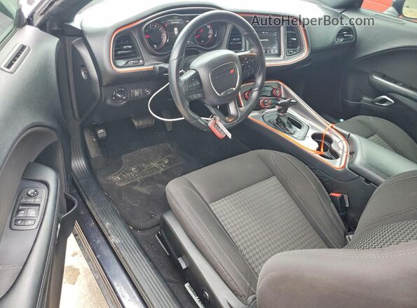 2C3CDZAG2KH699927 2019 DODGE CHALLENGER Gray Widok deski rozdzielczej