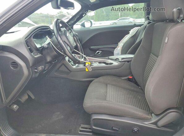 2C3CDZAG2KH712157 2019 DODGE CHALLENGER Black Vista interior delantera