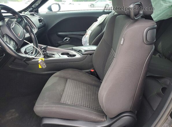 2C3CDZAG2KH712157 2019 DODGE CHALLENGER Black Vista de los asientos traseros