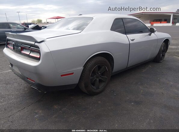 2C3CDZAG2LH230368 2020 DODGE CHALLENGER Серебряный Задняя правая четверть