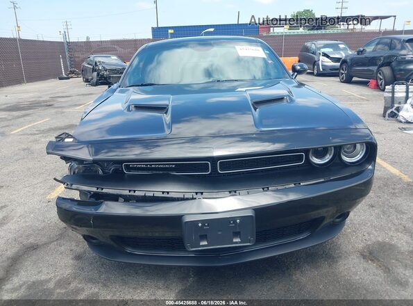 2C3CDZAG2PH628783 2023 DODGE CHALLENGER Black უკანა სალონის ხედი