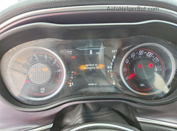 2C3CDZAG3HH640619 2017 DODGE CHALLENGER Black Սարքավորումների վահանակի տեսք