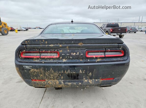 2C3CDZAG3HH640619 2017 DODGE CHALLENGER Black Հետևի տեսք