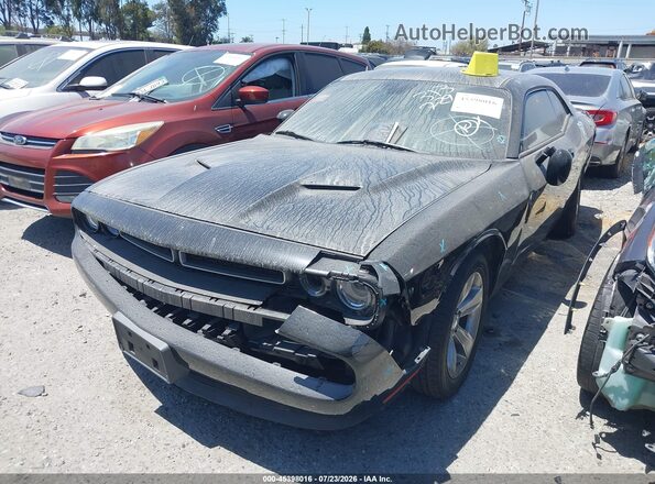 2C3CDZAG3JH219165 2018 DODGE CHALLENGER Black Передня ліва чверть
