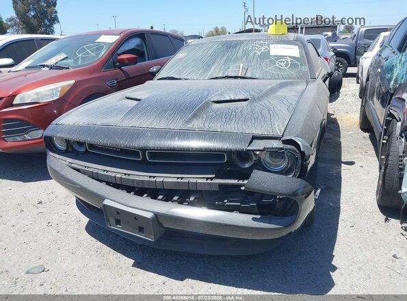 2C3CDZAG3JH219165 2018 DODGE CHALLENGER Black Вид задньої частини салону